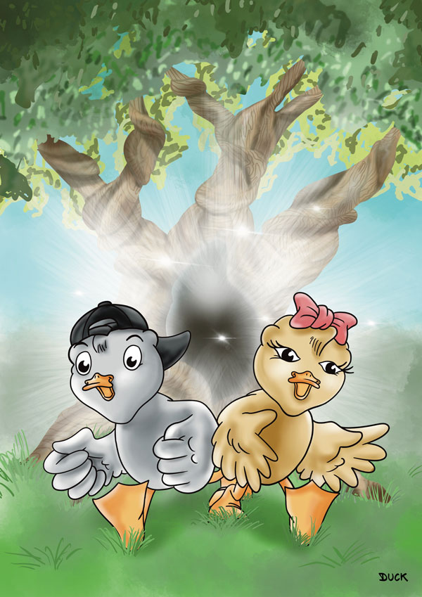 Dessin DuckGraphic - Po & Li